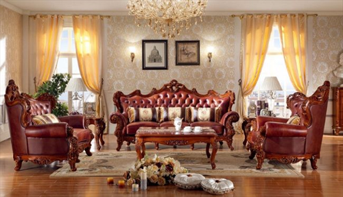 Nên chọn bàn ghế salon hay sofa cho phòng khách tân cổ điển