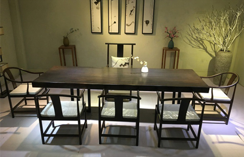 Những bộ bàn ghế gỗ Mun hoa Mun sừng đẹp cho phòng khách
