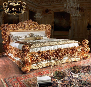 Giường ngủ tân cổ điển đẹp cao cấp sang trọn G95