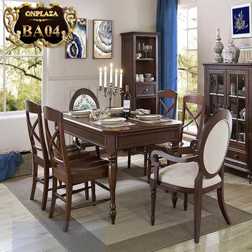 Chiêm ngưỡng một số Mẫu bàn ghế gỗ cổ sang trọng - Nội Thất Hòa Phát Miền  Nam