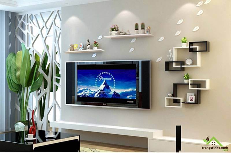 Chọn kệ tivi phòng khách cần phù hợp với phong cách thiết kế của phòng