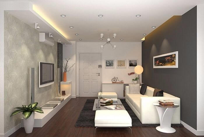 Thiết kế chữ L độc đáo rất phù hợp cho căn hộ Thiết kế chữ L độc đáo rất phù hợp cho căn hộ