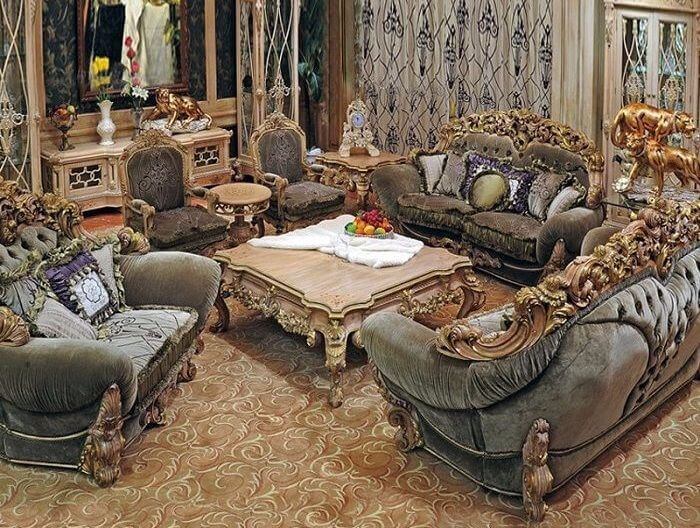 Ghế Sofa cổ điển mang phong cách hoàng gia châu Âu tới ngôi nhà của bạn