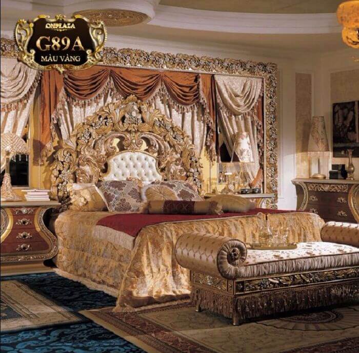 Giường ngủ gỗ sồi nổi tiếng về độ bền của sản phẩm