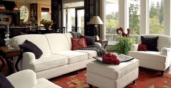 Chất liệu kệ tủ tivi và ghế sofa hợp phong thủy phải tốt nhất