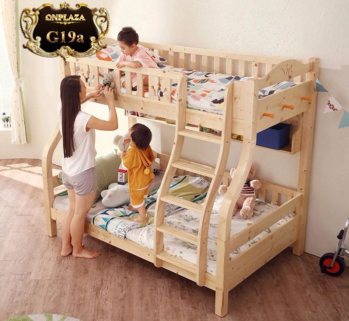 Giường ngủ gỗ tự nhiên an toàn cho sức khỏe người sử dụng 