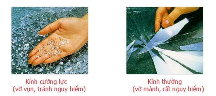 Kệ tủ tivi kính cường lực khi vỡ sẽ không gây tổn thương tới người sử dụng