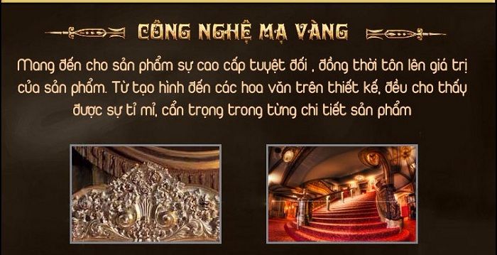 Sản xuất trên dây chuyên hiện đại với hoa văn sang trọng chất liệu gỗ cao cấp