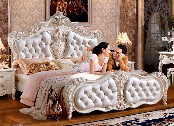 Giường ngủ tân cổ điển đẹp mẫu chuẩn 2017 sang trọng và đăng cấp Giường ngủ tân cổ điển đẹp mẫu chuẩn 2017 sang trọng và đăng cấp
